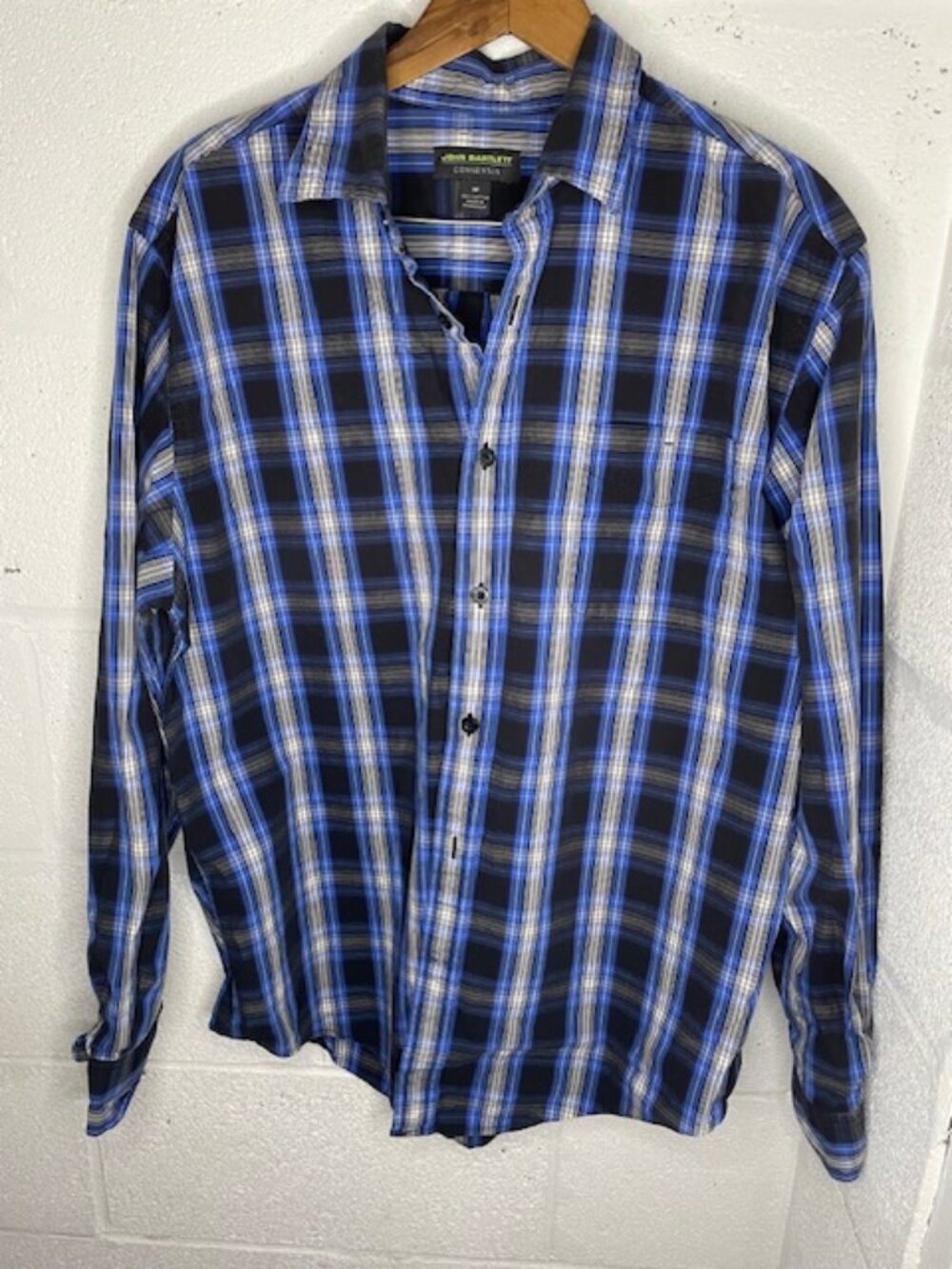 John Bartlett: Consensus Plaid Button Down